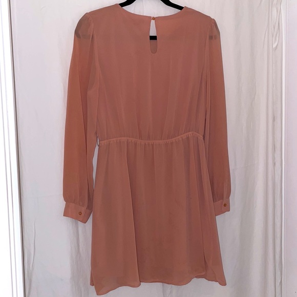 Forever 21 Nude Dress Size L - Picture 2 of 3
